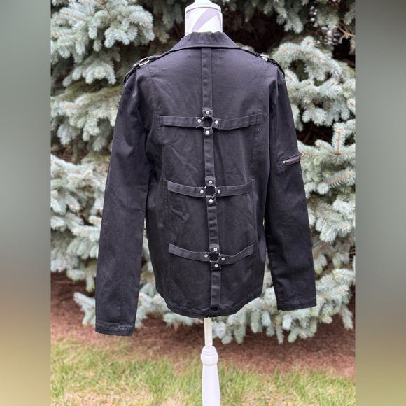 Lip service goth bondage jacket - Picture 2 of 9